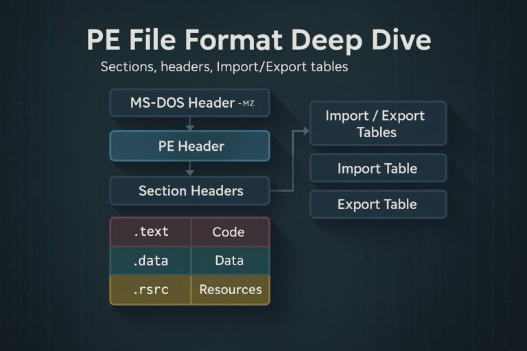PE File Format Deep Dive - GenXCyber